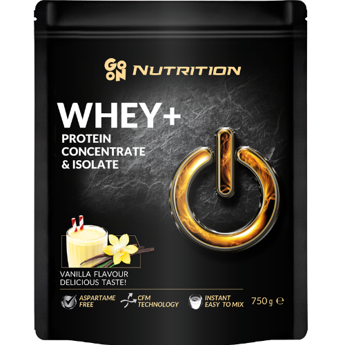 Whey Protein Vanilla Flavour 750g - GO ON Nutrition